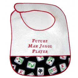 "Future Mah Jongg Player" Baby Bib